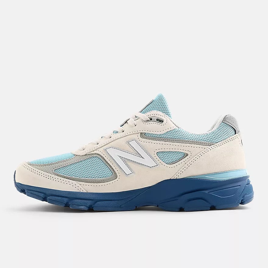 New Balance Made in USA 990v4 (Moonbeam/Cloud Blue)