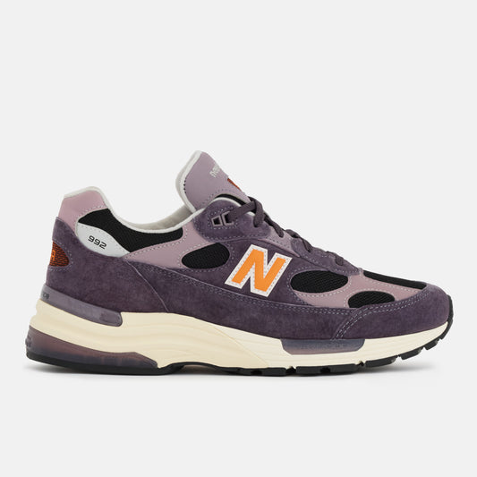New Balance Made in USA 992 (Dark Ice Wine/Black)