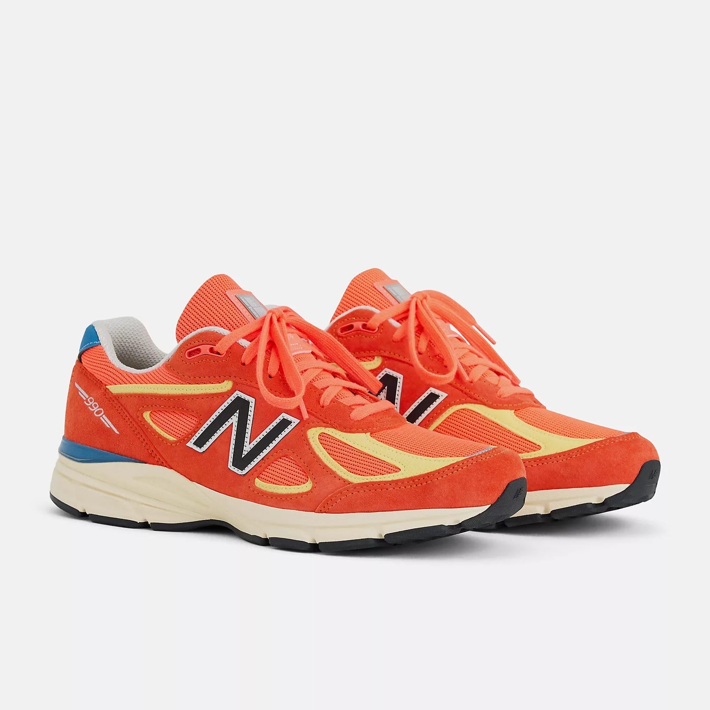 New Balance Made in USA 990v4 (Urgent Red/Maize)