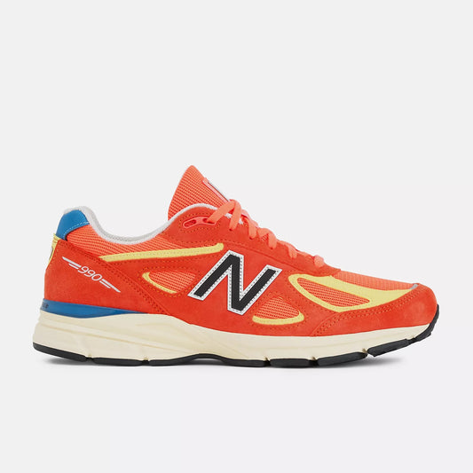 New Balance Made in USA 990v4 (Urgent Red/Maize)