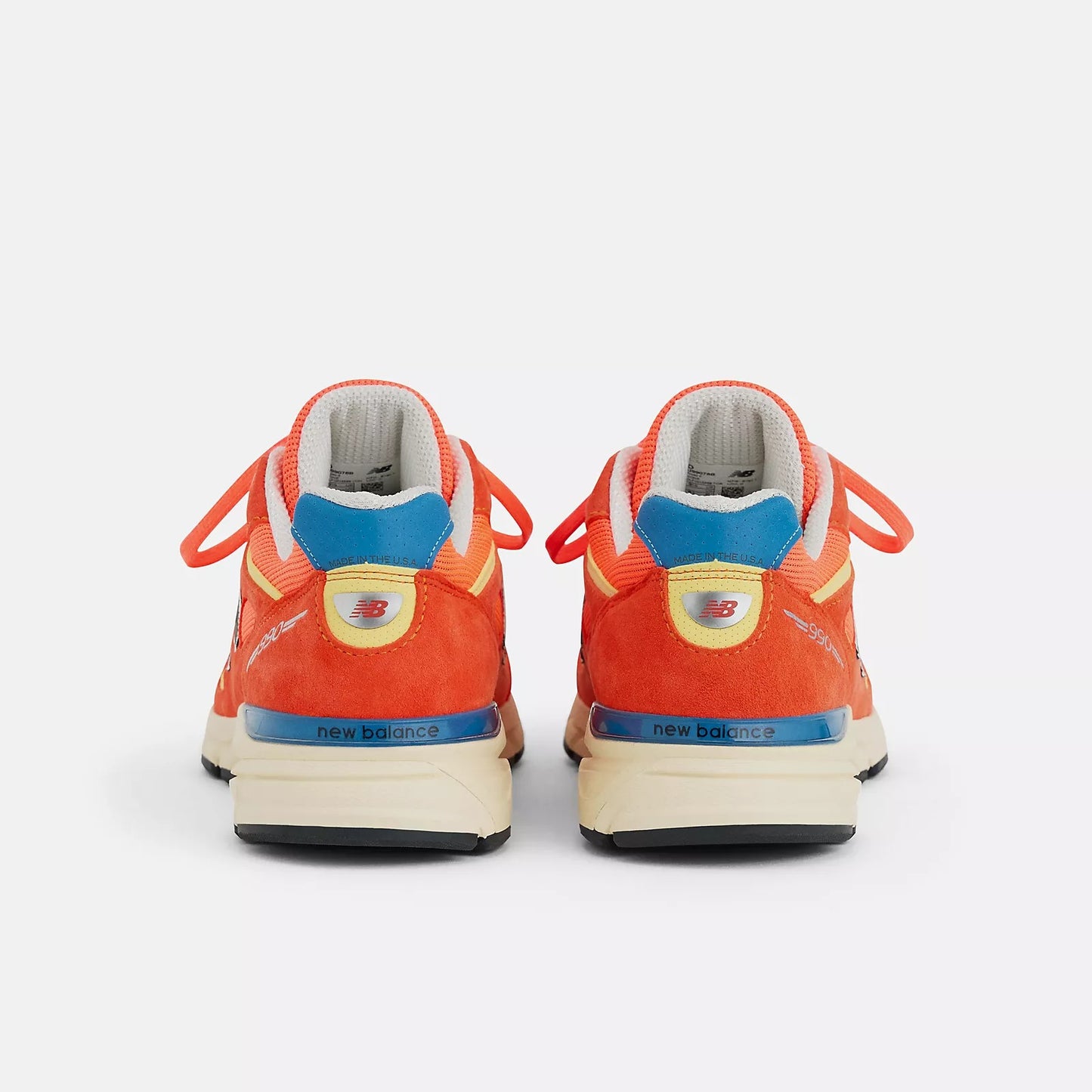 New Balance Made in USA 990v4 (Urgent Red/Maize)
