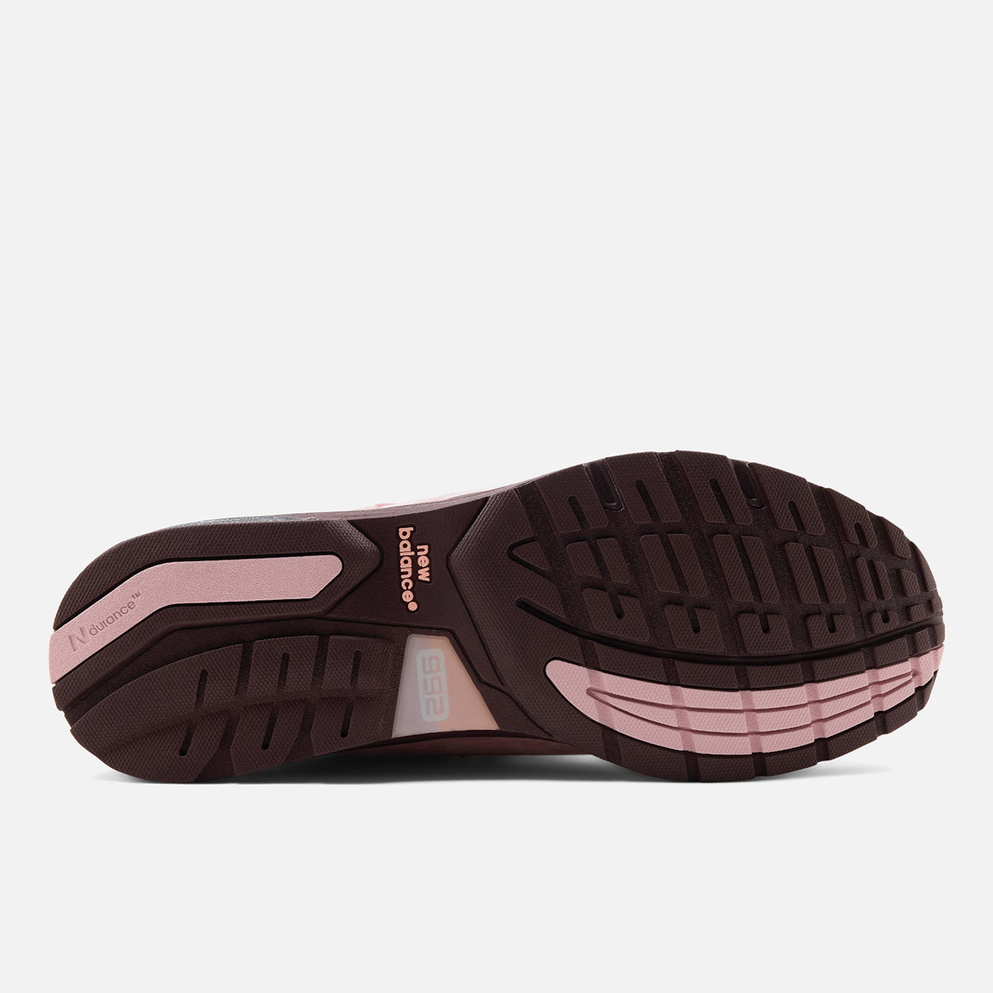New Balance Made in USA 992 (Pink Chalk/Cherry Leather)
