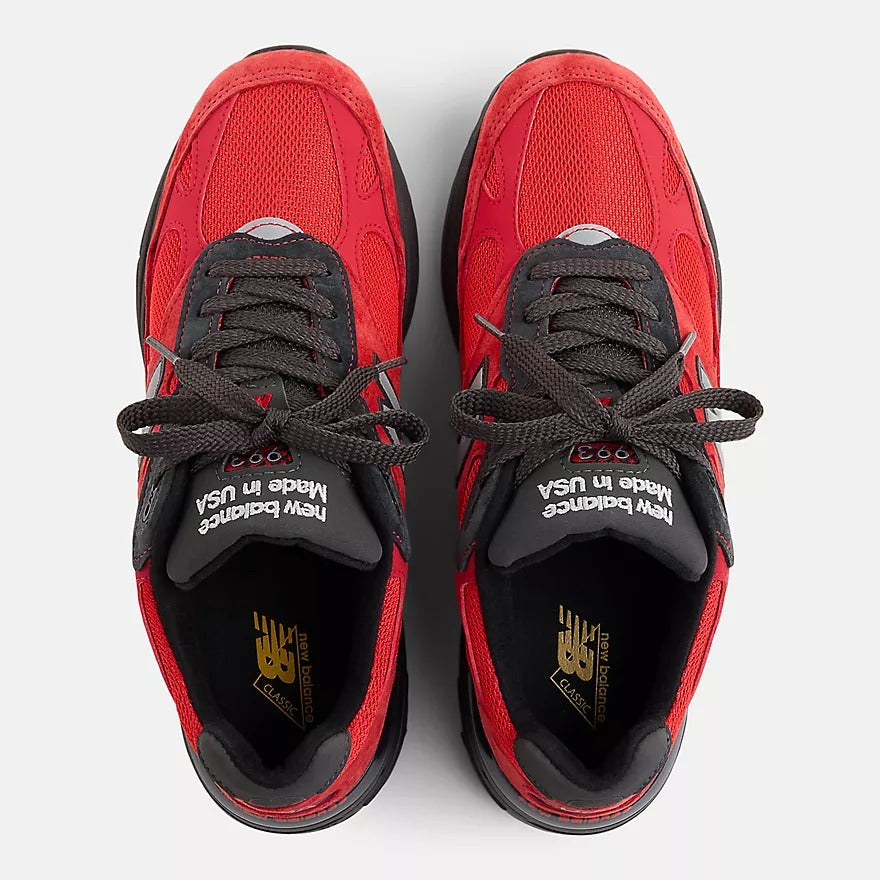New Balance Made in USA 993 (True Red/Black Cement)
